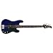 Silvertone SSLB11 Revolver 4 String Bass, Cobalt Blue