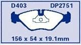 EBC Brake DP2751 Front Premium Organic Pads