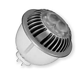 Light Emitting Designs LED-4225 MR16 Base 12-Volt 7-Watt 4-LED Nichia Dimmable Bulb, Warm White