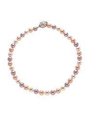 10-11mm Freshwater Multi Color Pearl Necklace