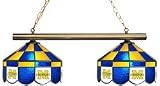 Michigan Wolverines 2-Light Executive Game Table Lamp
