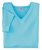 Port Authority Ladies V-Neck T-Shirt.