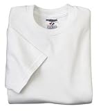 NEW JERZEES - Youth 50/50 Cotton/Poly T-Shirt White-L