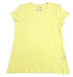 Nicole Miller Yellow Fitted Tee