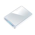 BUFFALO プレミアム&スリムボディ ポータブルHDD 500GB ホワイト HD-PCT500U2-WH