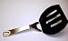 NorPro Stainless Steel and Nylon Black Flexible Slotted Turner