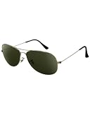 Ray-Ban Cockpit Sunglasses - Gunmetal / Grey - G-15 XLT