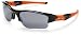 Oakley Men's Flak Jacket XLJ Baltimore Orioles Sunglasses,Black & Orange Frame/Black Lens,one size
