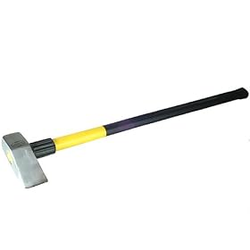 Faithfull LSM8FG Log Splitting Maul Fibreglass Shaft 3.6kg (8lb)
