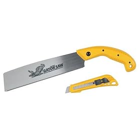 Tajima GTS-265 Gator Saw Combo Pull-Stroke Saw with Snap-Blade Knife