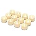 eLander LED Tea Lights Flameless Candle with Timer, 6 Hours on and 18 Hours off, 1.4 x 1.3 Inch, Warm White, [12 Pack]