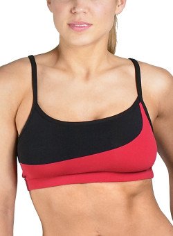 Color-blocked Cropped Cami Top