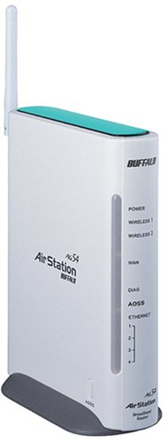 BUFFALO WER-AMG54 IEEE802.11a/g切替 無線ルータ