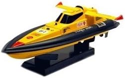 Mini Tracer BM2 Electric RC Boat High Speed Racing Ready To Run (Yellow)