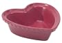 Chantal Ceramic 1-1/2-Cup Heart Deep Dish Pie, Red