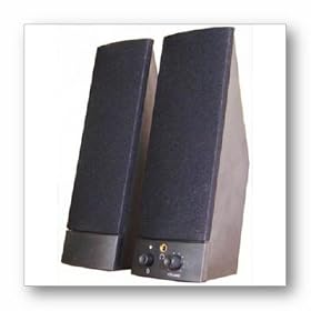 Altec Lansing OEM USB20W 2 PC BLACK SPEAKER ( USB20W ) by Altec Lansing