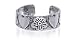 Orchids & Hearts Sterling Silver Antique Finish Toering Toe Ring