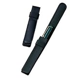 Royce Leather Single Pen Case (Black)