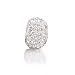 Bling Jewelry .925 Sterling Silver White Crystal Bead Pandora Pugster Troll Chamilia Biagi Bead Compatible