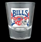 Buffalo Bills NFL Round Shot Glass