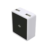 PLANEX �}���[�d(2�|�[�g���v2000mA)USB AC�A�_�v�^ �u���b�N PL-WUCHG03-B (iPod/iPad/iPhone5/4s/4/3GS/3G/Xperia/�E�H�[�N�}��/Xperia/Galaxy/au/docomo...