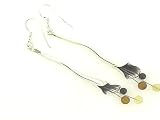 Sterling Silver Multi Color Amber Earrings