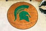 Michigan State Spartans 29 Round Basketball Floor Mat (Rug)
