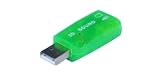 Dekcell CPA-1037 USB 2.0 3D 5.1 CH Laptop PC Sound Card