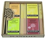 Aromatherapy Herbal Soap Top 4 Pack Soap Combo Fruit Gift Set (Vanilla Orange, Lemongrass, Coconut Lime and Ginger Berry)