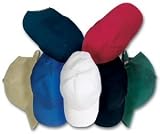 Solid 6 panel Brushed Twill Cap