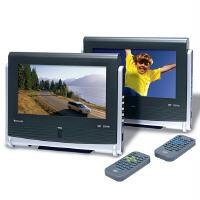 Venturer Twin 9" DVD Backseat Theater, Play 2 separate DVD