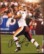 Chris Cooley Autographed Photograph - 8x10 COA - Autographed NFL Photos