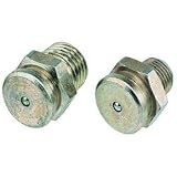 1/8" NPT Button Head Fitting Zinc/yellow (438-5701) Category: Grease Fittings