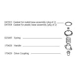 Bosch 047953 Gasket for Metal Base Assembly 4mx2 6mx2 7mx1 2/Pkg