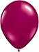 11 Inch Latex Balloons Jewel Sparkling Burgundy100