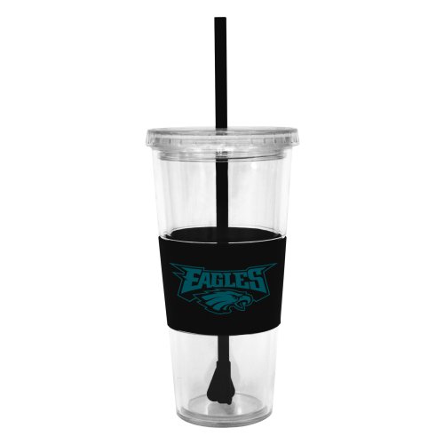 NFL Philadelphia Eagles Lidded Cold Cup with Straw