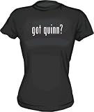 got quinn? Logo Womens Babydoll tee Shirt in 6 Colors Small thru XL