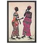 NOVICA Folk Art Painting - 'Gossip'