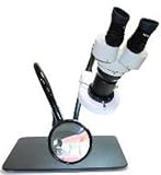 Bend-E 5x/10x Scope with Fluorescent Ringlight, Maglens and Table Base