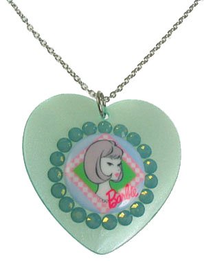 Click here to buy Tarina Tarantino Barbie Heart Necklace.