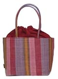 Colorful Straw / Beach / Shopper / Tote Bag Rose Small