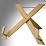 Fold Away Wooden Book Stand