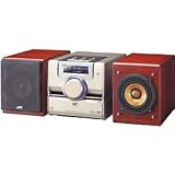 JVC EXD5  DVD System with Wood Cone Speakers and Wireless USB Input