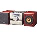 JVC EXD5  DVD System with Wood Cone Speakers and Wireless USB Input