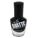 L.A. Girl Matte Finish Nail Polish NL537 Matte Black