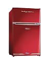 Nostalgia Electrics RRF-325RED Retro Series 3.1 CF Compact Refrigerator Freezer, Red