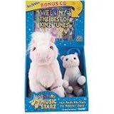 Webkinz Plush Music Starz -Pink Pony with Pink & White Kinz Klip and CD