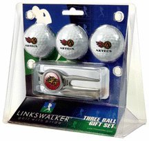 San Diego State Aztecs 3 Ball Golf Gift Pack With Kool Tool