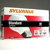 SYLVANIA LIGHTING 60W/IF/4PK INSIDE FROSTED LIGHT BULB 60W(PACK OF 12)