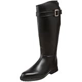 dav Women's Equestrian Stretch Knee-High Boot,Black,11 M US
